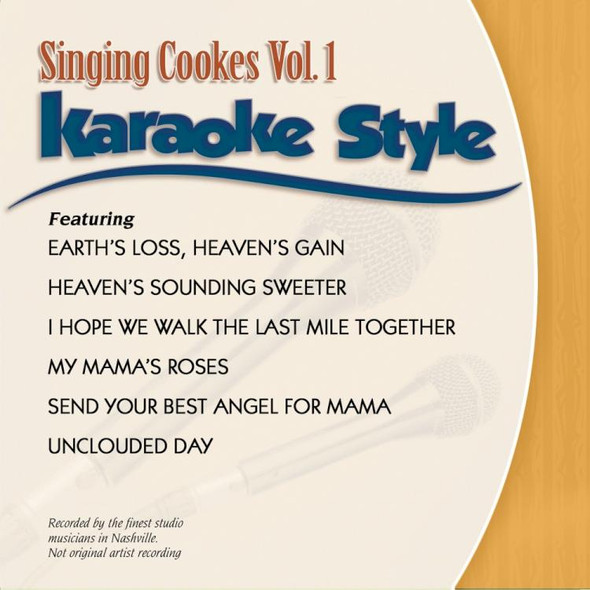 Karaoke Style: Singing Cookes Vol. 1 CD