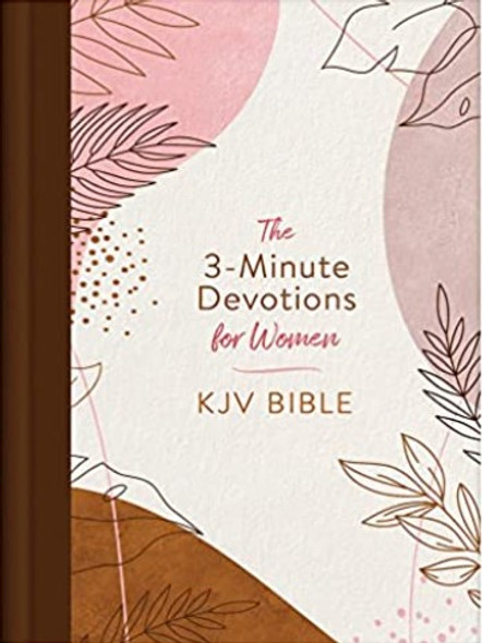3-Minute Devotions for Women (Pink Hardcover) KJV
