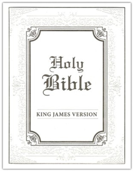 Family Bible, KJV (Imitation over padded board, White)