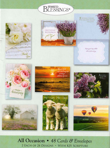 All Occasion: Value Assortment #1 (Boxed Cards) 48-Pack