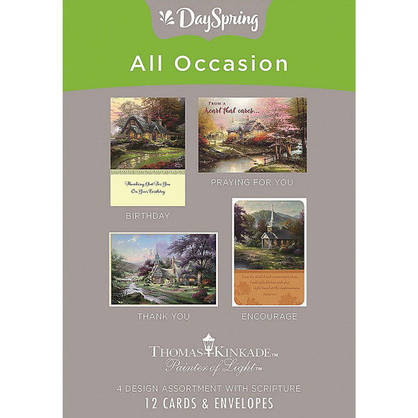 All Occasion: Thomas Kinkade (Boxed Cards) 12-Pack