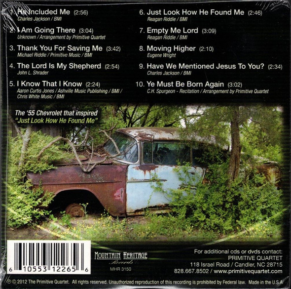 He Included Me (2012) CD