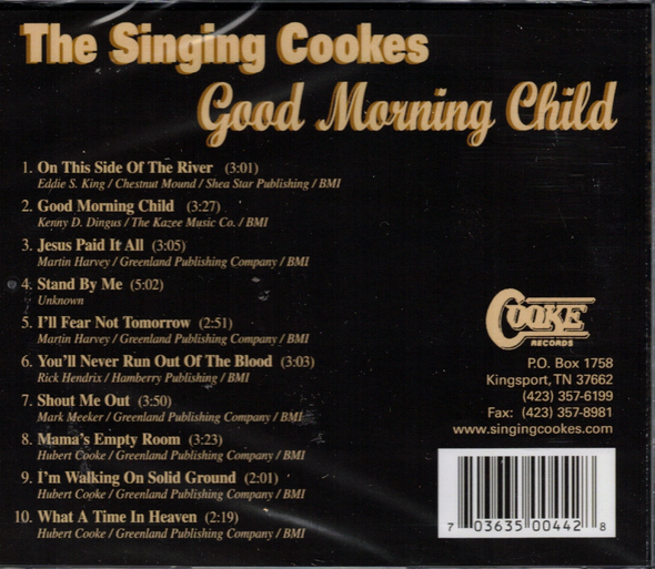 Good Morning Child CD