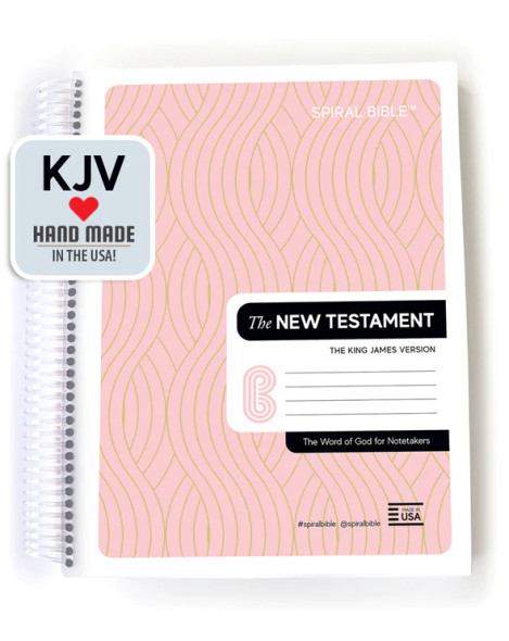 Spiral Bible New Testament (Pink)