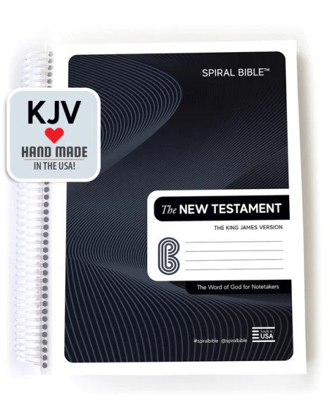 Spiral Bible New Testament (Black)