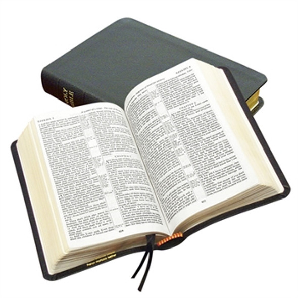 Classic Reference Bible, KJV (Black Calfskin Leather)
