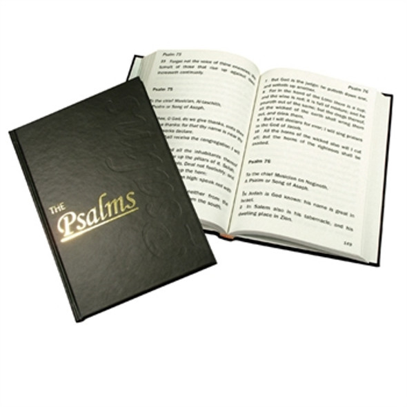 Book of Psalms, Giant Print, KJV (Black Hardcover)