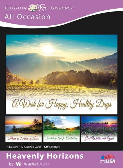 All Occasion: Heavenly Horizons (Boxed Cards) 12-Pack