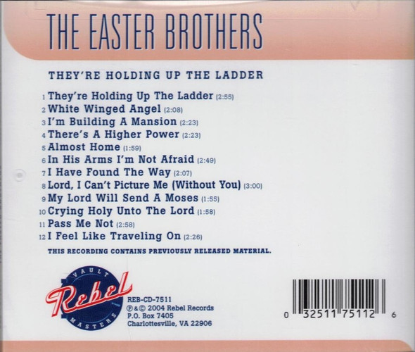 They're Holding Up The Ladder CD