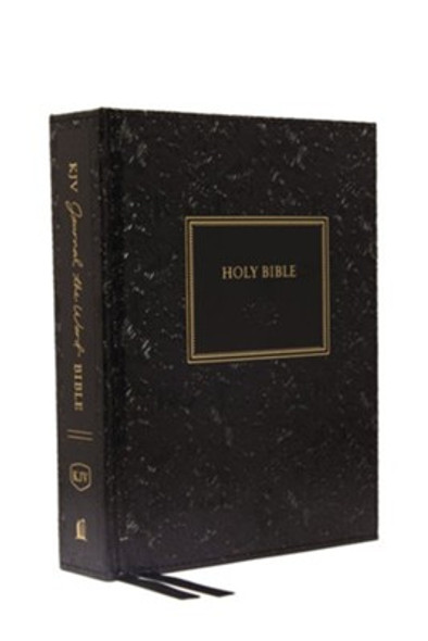 Journal The Word Bible, KJV (Black Hardcover)