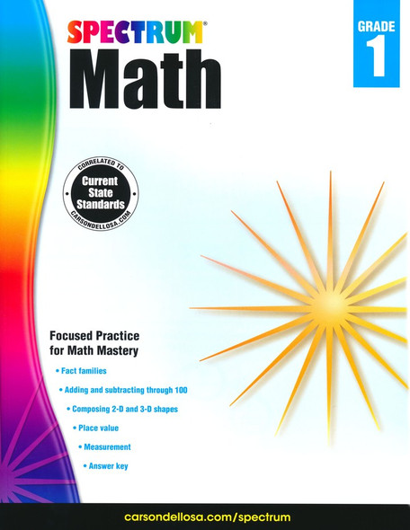 Spectrum Math: Grade 1