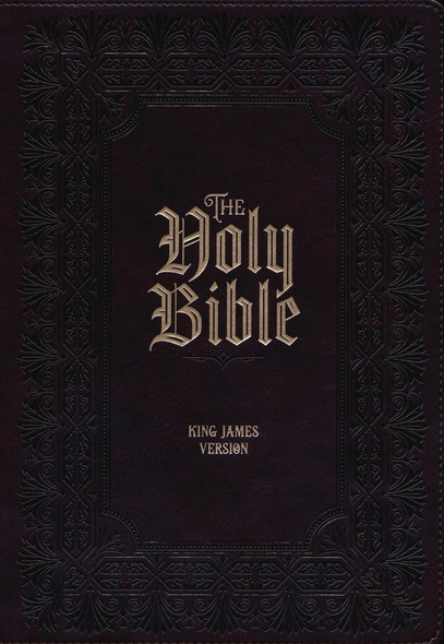 Super Giant Print Bible, KJV (Imitation, Burgundy)