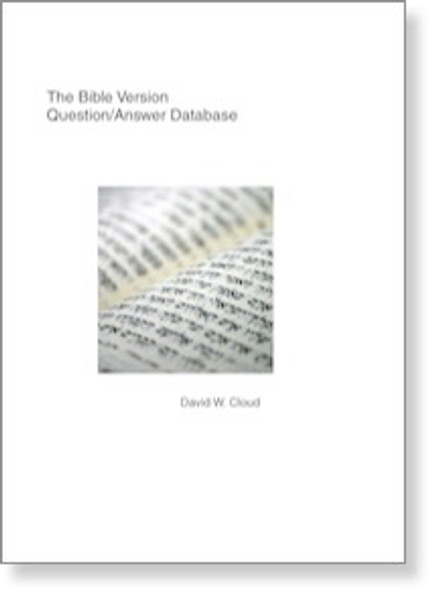 Bible Version Question/Answer Database