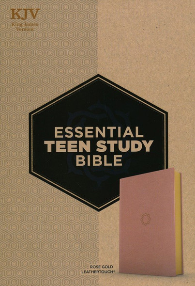 Essential Teen Study Bible, KJV (Imitation, Rose Gold)