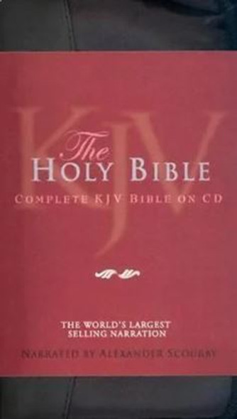 Bible on CD, KJV (read by Alexander Scourby)