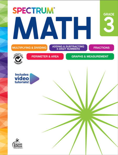Spectrum Math: Grade 3