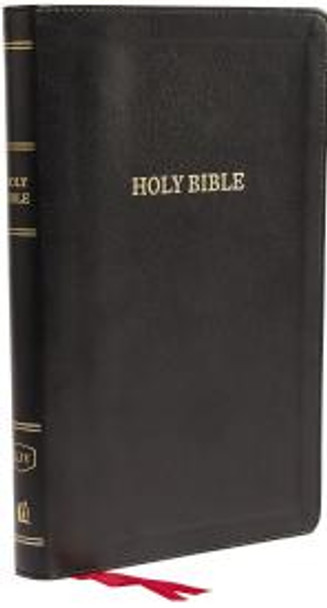 Thinline Deluxe Reference Bible, KJV (Imitation, Black)