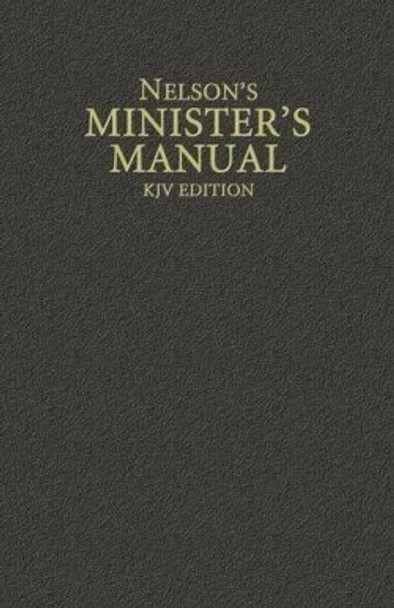 Nelson's Ministers Manual, KJV (Hardcover, Black)