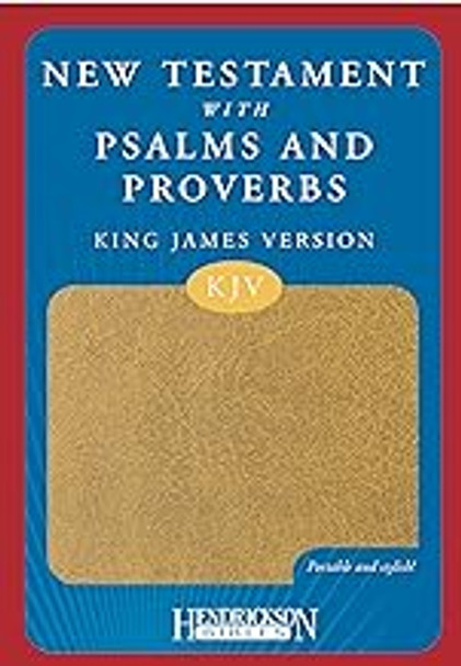 New Testament with Psalms and Proverbs, KJV (Imitation, Tan)