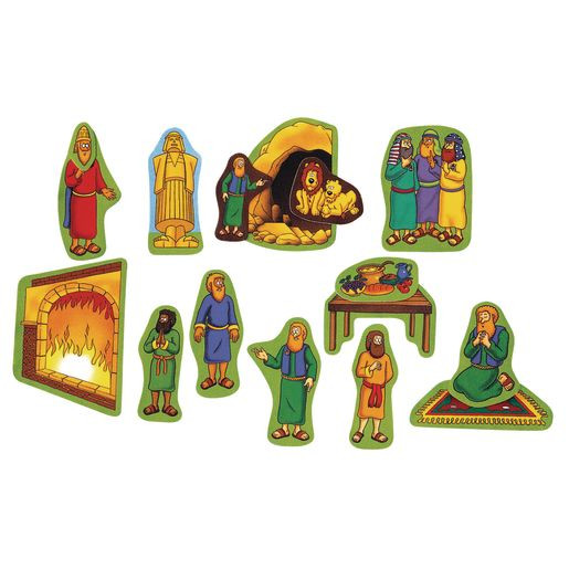 Felt Daniel and the Lions Den