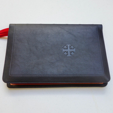 Personal Size Canterbury Reference Bible, Full Yapp (Black