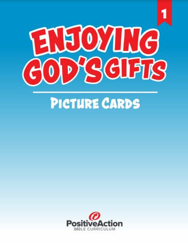 Enjoying God's Gifts - Picture Cards - Gullion's Christian Supply