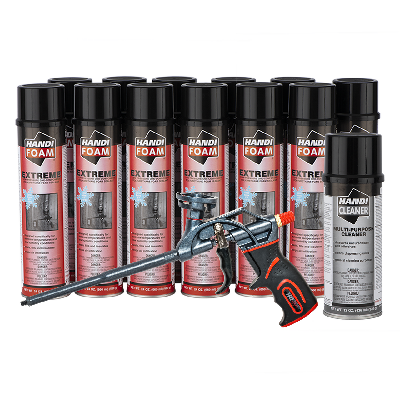 Spray Foam InsulationStarter Kit With Pro-Gun Included
