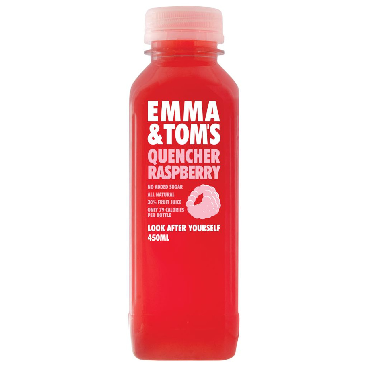 Emma & Tom's Quencher Raspberry (10x450ml) Wholesale Distribution