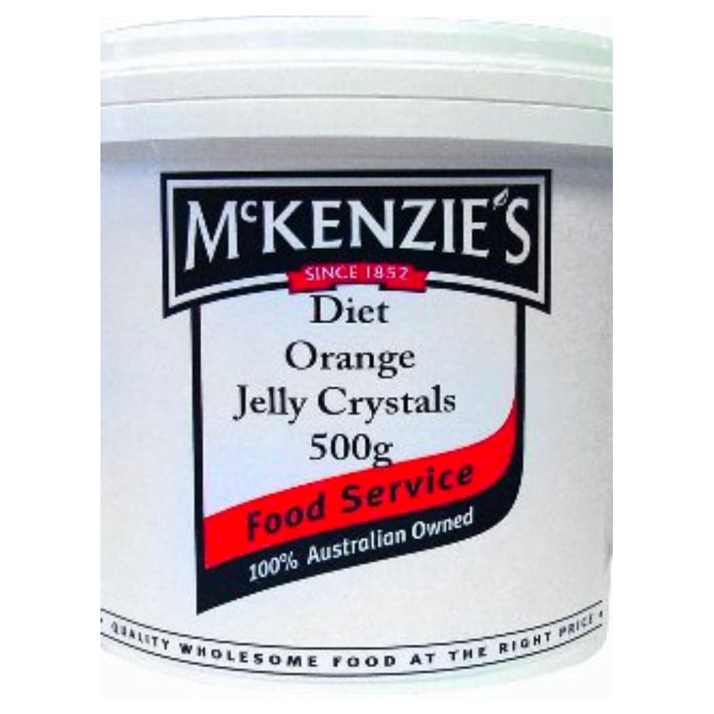 McKenzie's Jelly Crystals Diet Orange (1x500g) Wholesale