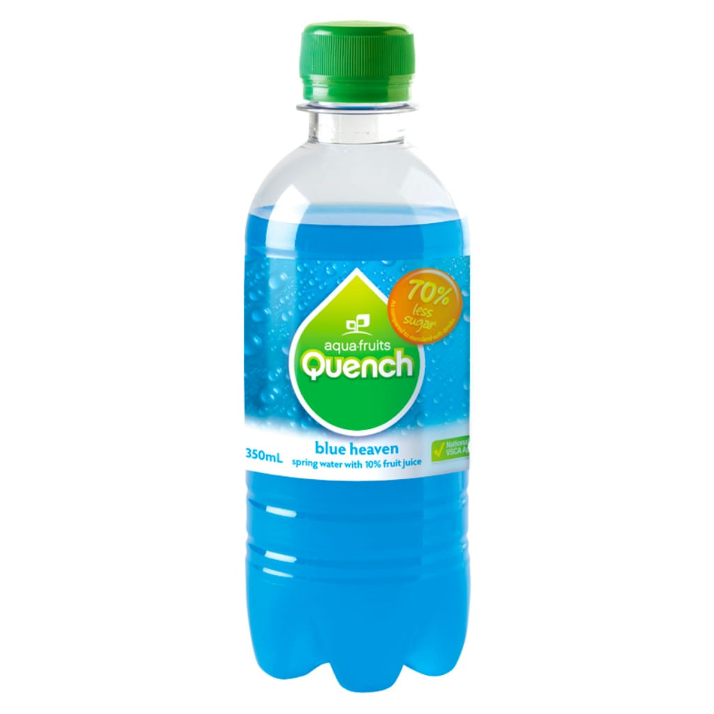 Aqua Fruits Quench Water Blue Heaven (24x350ml) Wholesale