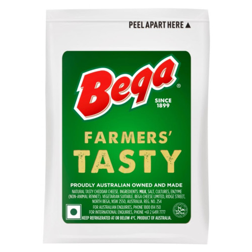 Bega Cheese Natural Cheddar Portions (100x20g)