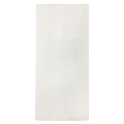 Standard paper bag which is uncoated or treated, making it cost effective. Perfect size for a hot dog.