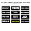 Deluxe Emergency Backpack - Black Label Options