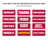 Deluxe Emergency Backpack - Red Label Options