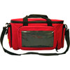Deluxe "EMERGENCY KIT" Duffel Bag - Front with Clear Compartment