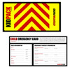 KidPack - Label with Emergency Information Card on Back