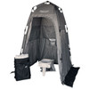 GO Anywhere Toilet System (Toilet, Privacy Shelter, 15 Toilet Kits, and Backpack)