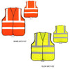 ANSI Class 2 - 5 Point Break-Away Safety Vest - Color Options