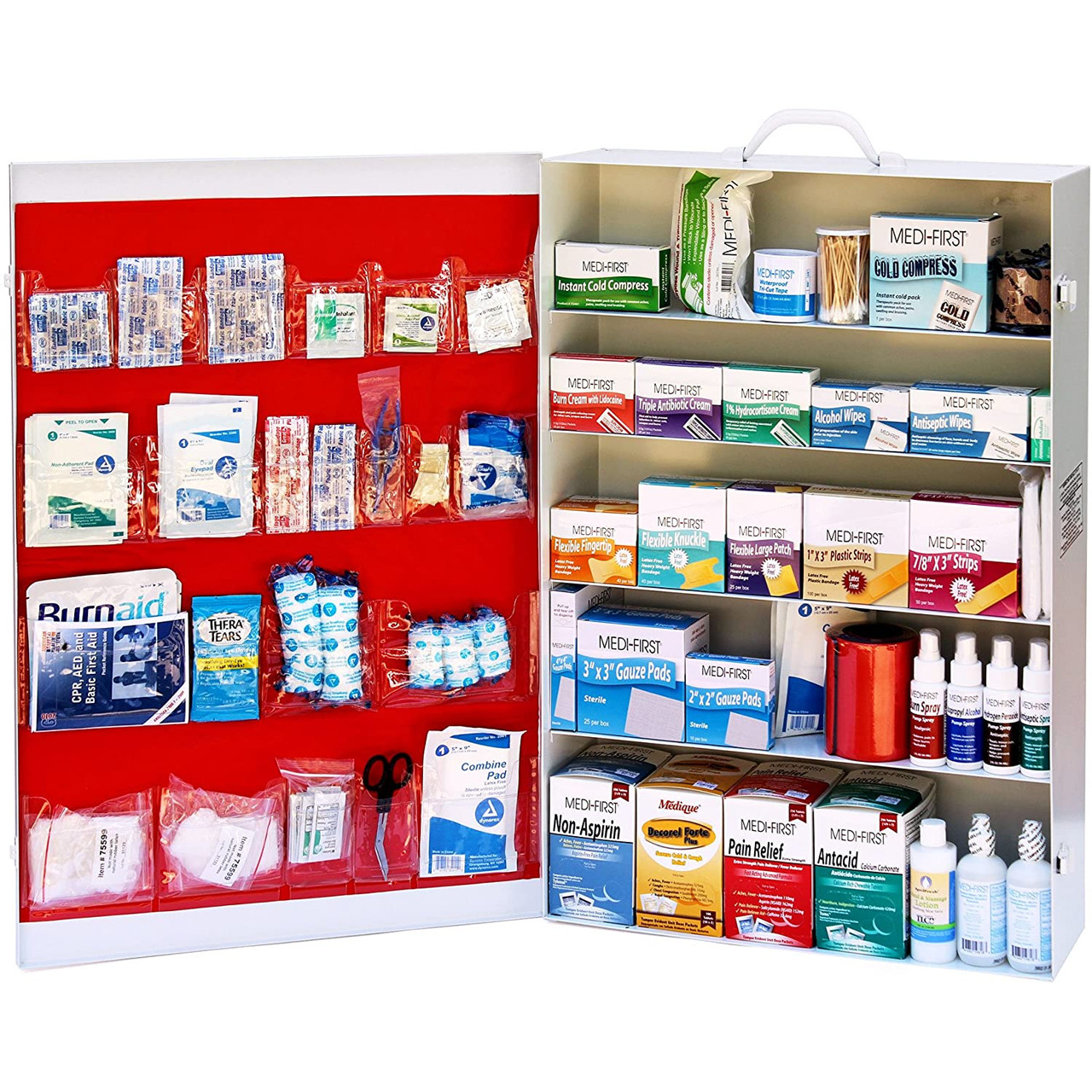 first aid cabinet supplies