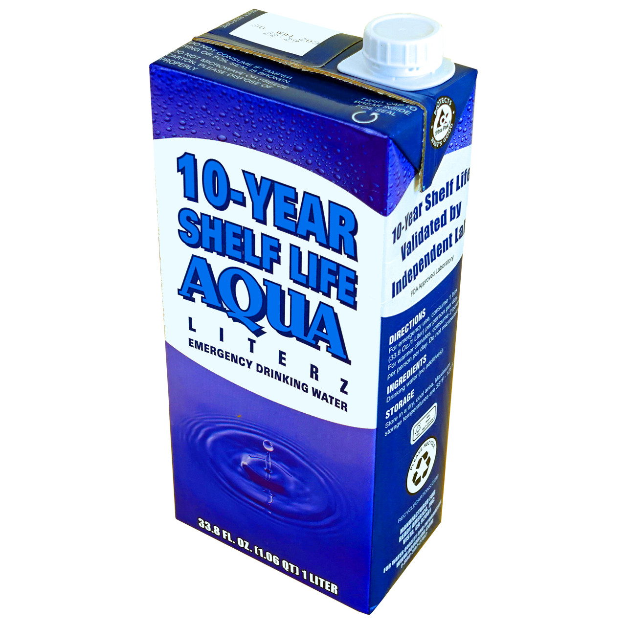 Aqua Literz Water Pallet 900 Liters (10 Year Shelf Life