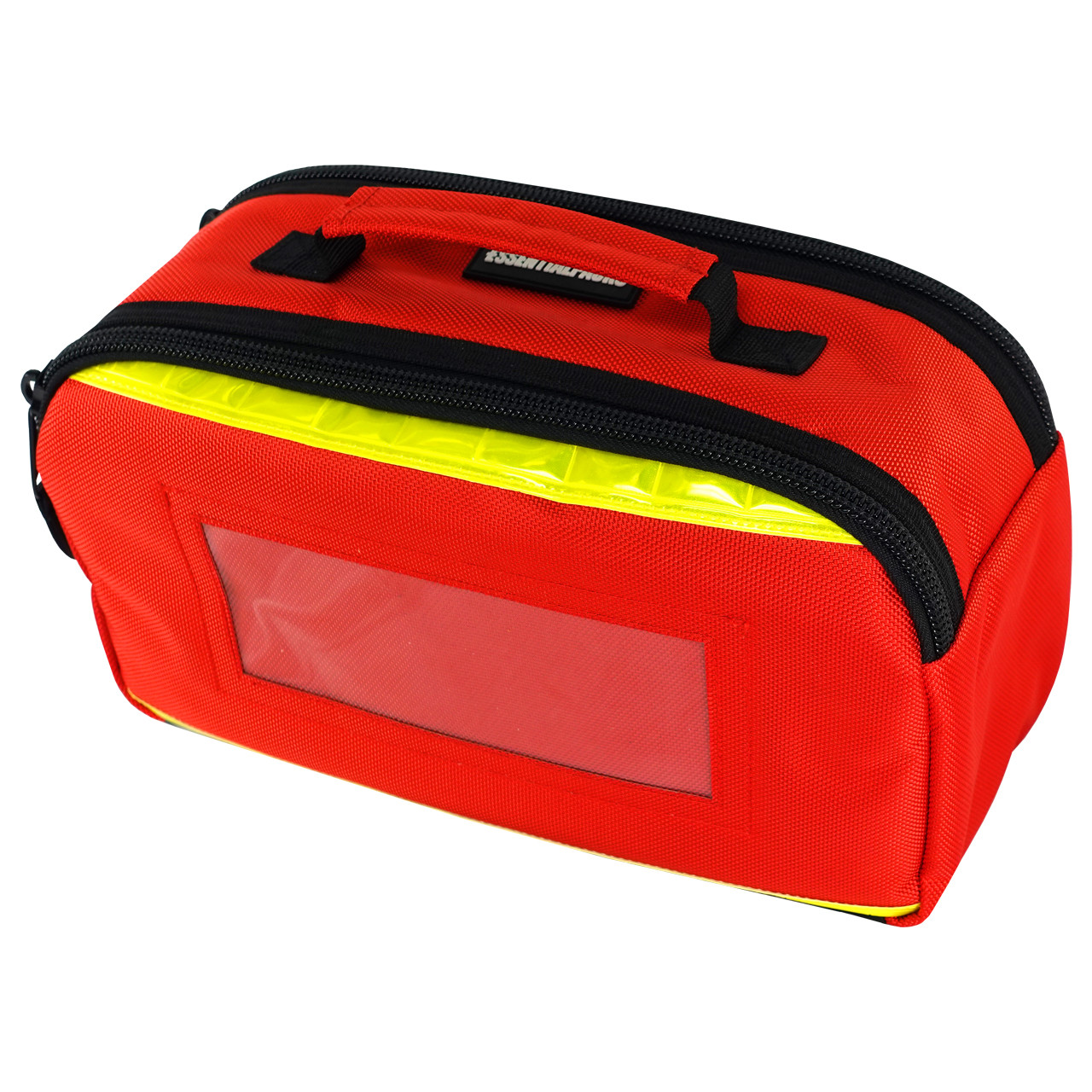 Premium Small Utility Bag (1680D PVC) in Red/Black | EmergencyKits.com