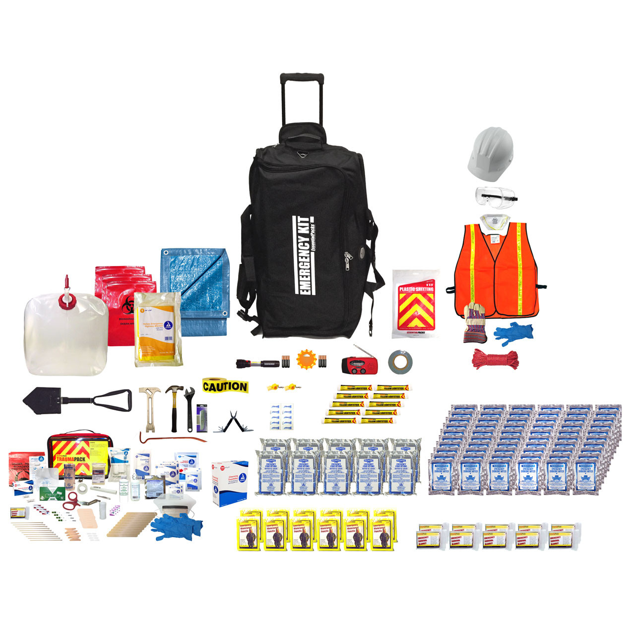 Emergency Zone Power Outage Emergency Kit - Items to Provide Light in  Durable Nylon Pouch