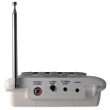 Midland Emergency Weather NOAA Radio with Alarm Clock - Back View