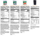 ReadyWise Organic Emergency Food Supply - Nutritional Information