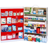 Industrial First Aid Cabinet - 5 Shelf ANSI Class B - Open