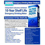 Aqua Literz Emergency Drinking Water - 10 Year (Pallet of 900 Literz) - Information