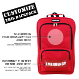 Standard Emergency Backpack - Customization Options