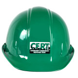 Standard CERT Hard Hat with Snap Suspension - Front