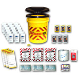 Standard Bucket Emergency Kit (3 People) - Contents