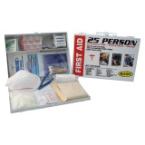 First Aid Kit - Plastic Case with Gasket - 25 Person